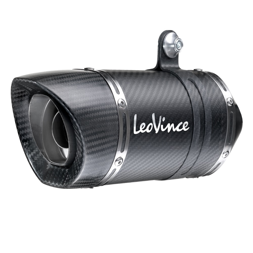 Leovince LV Pro Carbon Slip-on Einddemper met E-keur Kawasaki Z900 A2 2018 > 2023